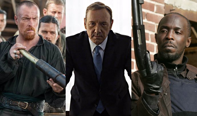Colalge con Black Sails, House of Cards y The Wire