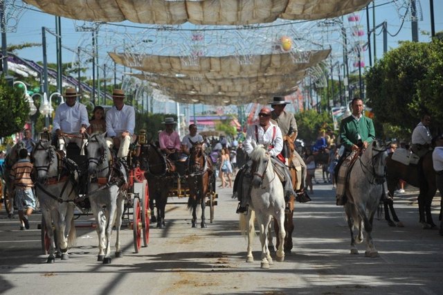 Imagen Del Real De La Feria En Cortijo De Torres