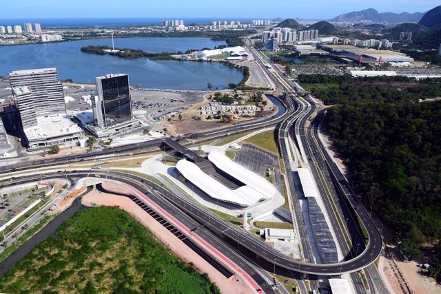 Paseo Olímpico de Río, construido por la española Copasa