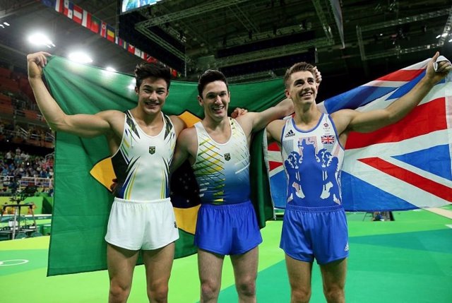 Vencedores de gimnasia artíctica masculina en Río 2016