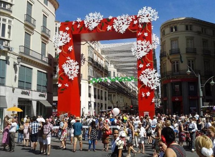 Feria de Málaga portada centro 2015