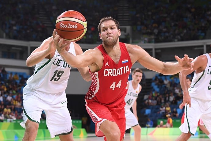 Bogdanovic en el Croacia - Lituania de los Juegos Olímpicos