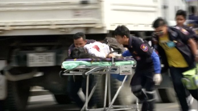 Explosión en Hua Hin, al sur de Bangkok, Tailandia