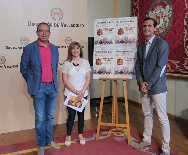 David Alonso,  Antonia Babón y Luis Fernández presentan el 'Encuentro Real'