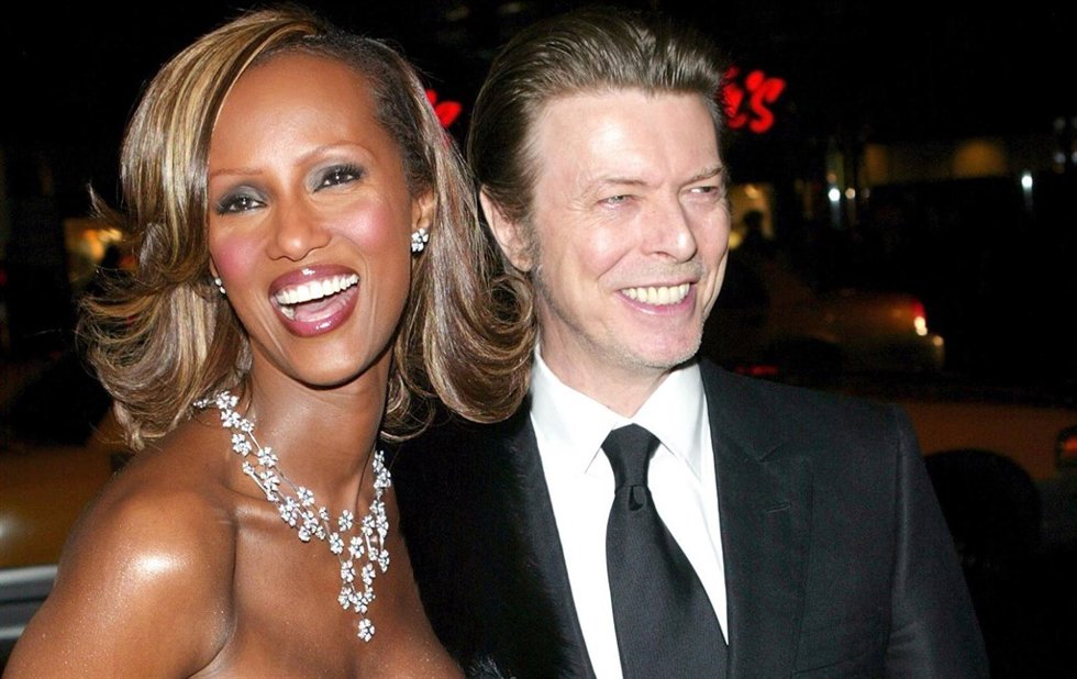 Model Iman And Husband, Musician David Bowie Attend The 
