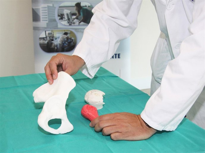 Imagen de la impresión en 3D