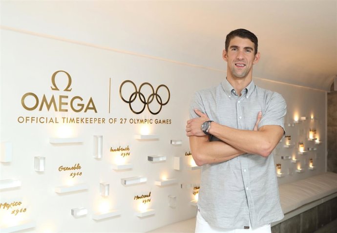 El nadador estadounidense Michael Phelps