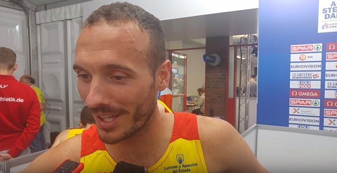 El atleta español Toni Abadía, bronce europeo en los 10.000m