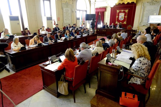 Pleno del Ayuntamiento de Málaga mayo segunda sesión