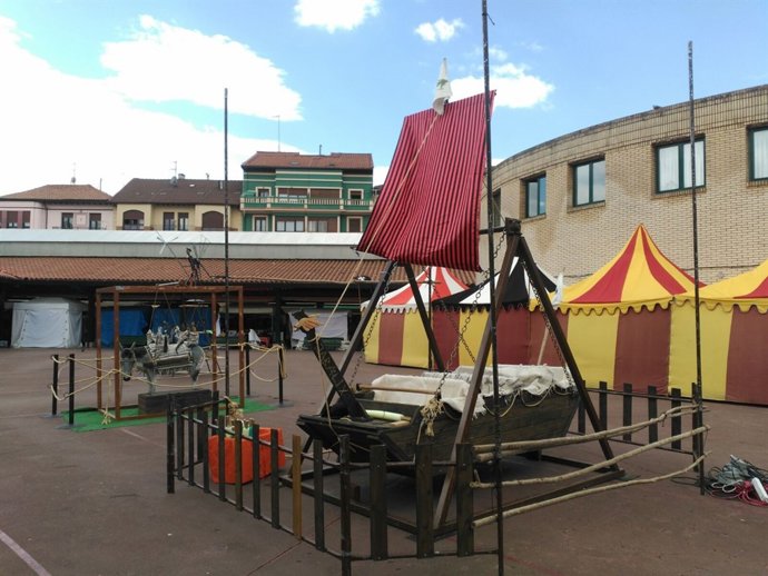 Barco pirata en la Fiesta del Turista de Liencres (archivo)