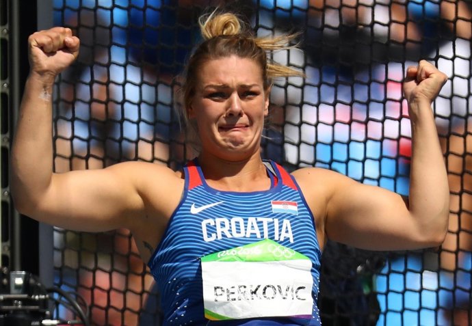 Sandra Perkovic revalida su título olímpico en Río en disco