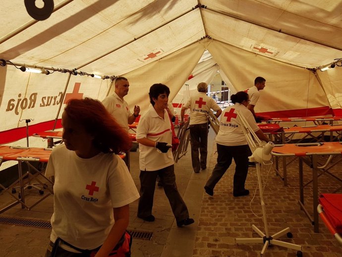 Personal de Cruz Roja