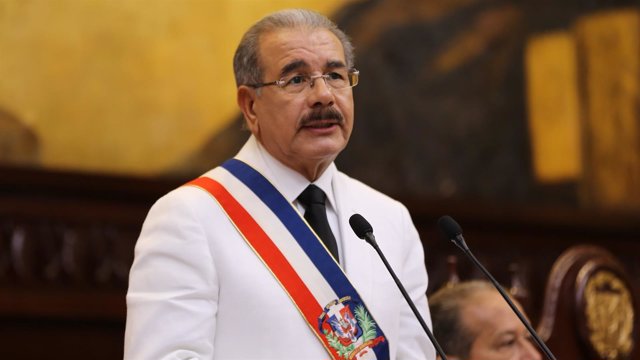 El presidente dominicano, Danilo Medina