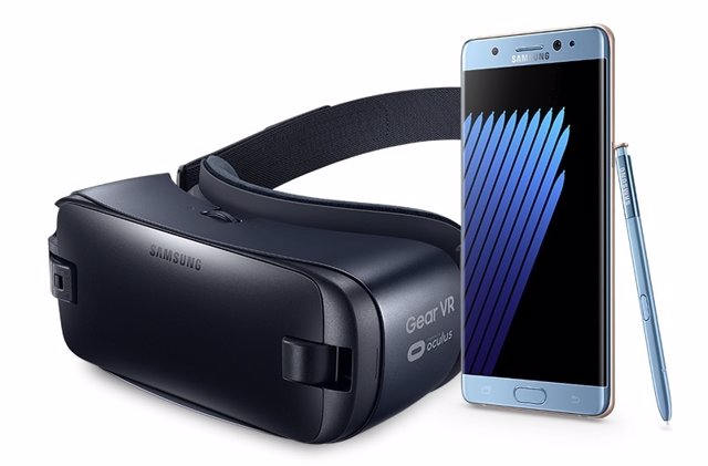 Galaxy Note 7 y Gear VR de Samsung