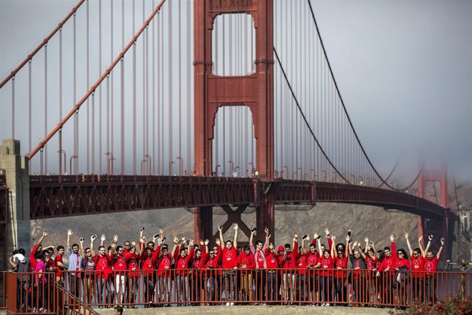 San Francisco, EEUU. Los participantes del programa Yuzz