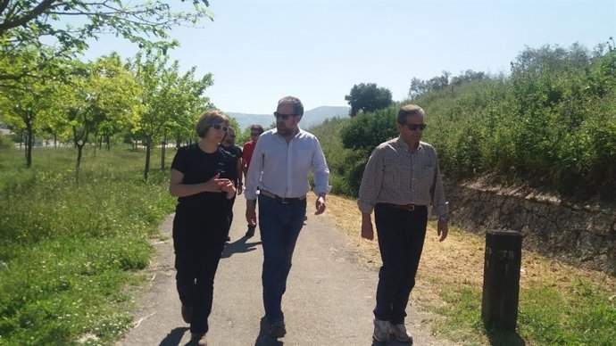 Algar (centro) visita el Parque Natural de las Sierras Subbéticas