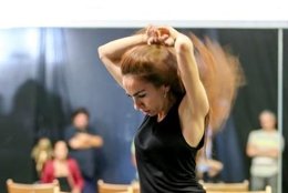 Ensayo del espectáculo 'Dju Dju', con Isabel Bayón