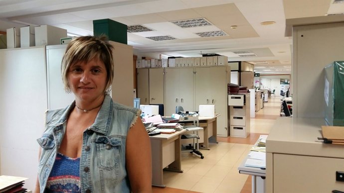 La directora general de Vivienda, Mayte Andreu