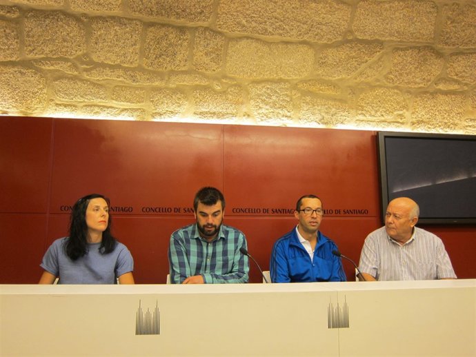 El concejal de Medio Rural de Santiago, Rafa Peña