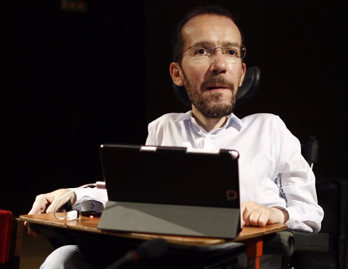 El secretario de Organización de Podemos, Pablo Echenique