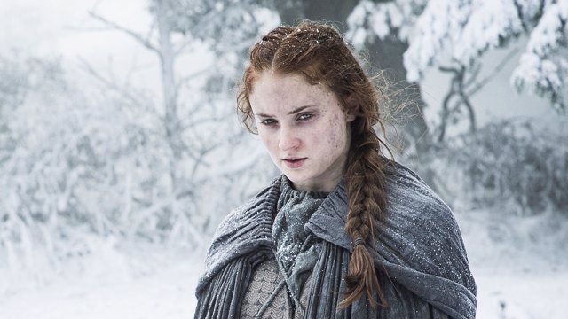 Sophie Turner es Sansa Stark en Juego de tronos