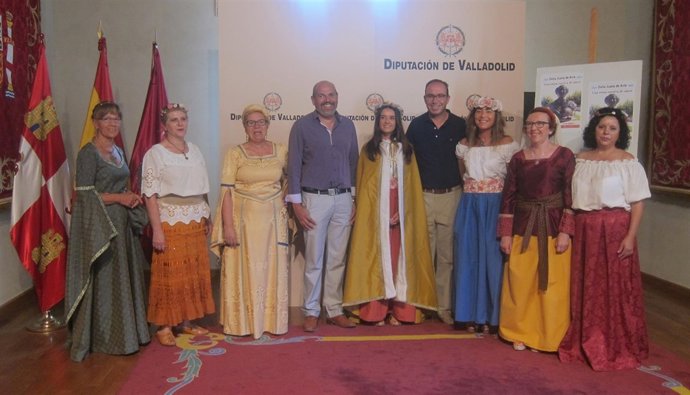 Presentación de la recreación del encierro de la reina Juana en Alaejos