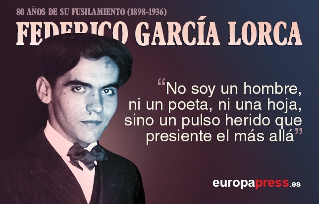 84 Anos Del Fusilamiento De Federico Garcia Lorca El Genio En 10 Frases