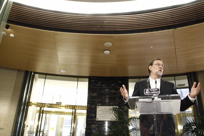 Rueda de prensa de Rajoy tras su reunión con Rivera