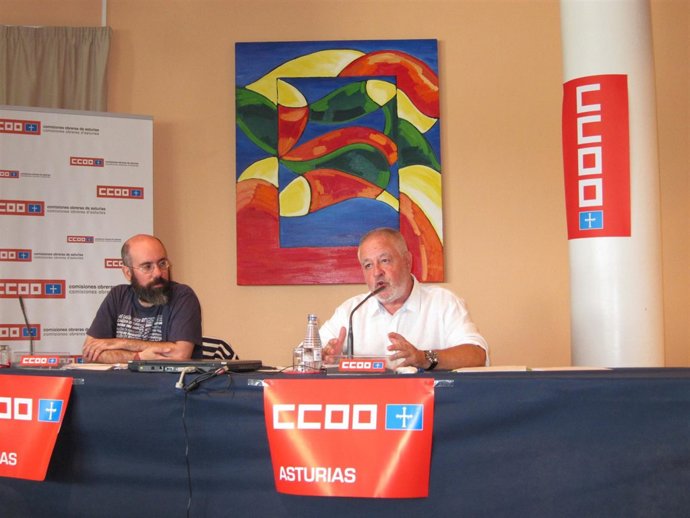 Antonio Pino Y Adrian Redondo CCOO