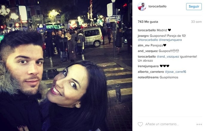 Cristian Toro e Irene Junquera/ Instagram
