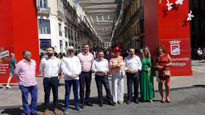 Francisco Javier Fernández, en la Feria de Málaga