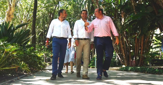 Pedro Antonio Sánchez, en un acto en Málaga