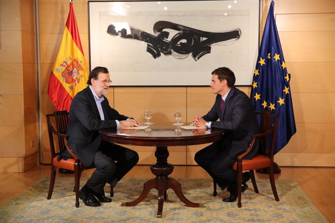 Reunión entre Rajoy y Rivera de 18 de agosto de 2016