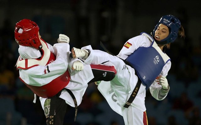 La taekwondista española Eva Calvo