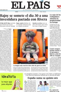 Las portadas de los periódicos de hoy, viernes 19 de agosto de 2016