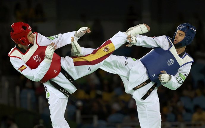 Joel González en Río de Janeiro en Taekwondo