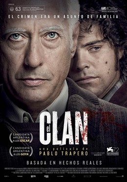Cartel de la película 'El clan'