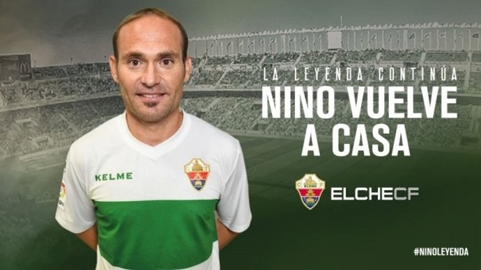 Nino regresa al Elche 10 años después