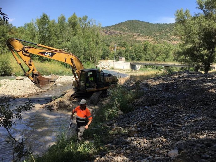 Mejora de la estación de aforos de Sabiñánigo