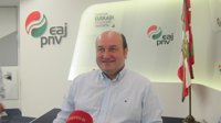 Ortuzar pide a los vascos que el 25S defiendan "con uñas y dientes el autogobierno" ante un posible Ejecutivo PP-C's