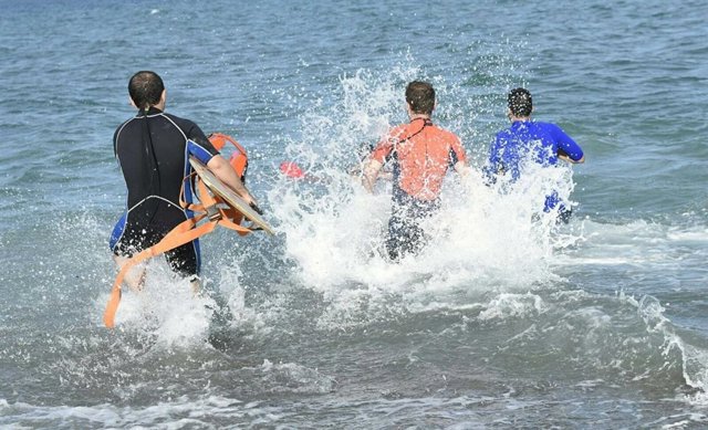 Socorristas en Torremolinos, Málaga