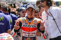 Márquez, Zarco y Binder, los más rápidos en los libres de Brno