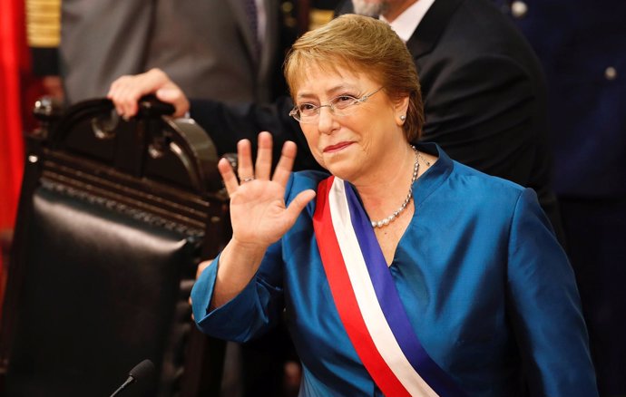 La presidenta chilena, Michelle Bachelet