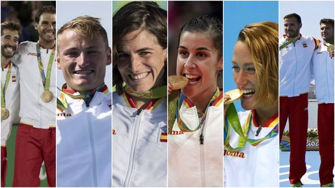 España suma seis oros en Río 2016