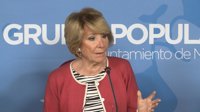 Esperanza Aguirre reclama a Sánchez que no se "enroque" en el 'no' y le insta a poner condiciones a su abstención