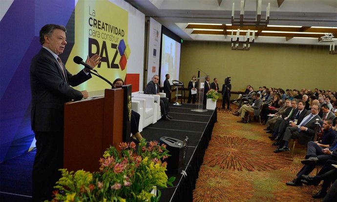 El presidente de Colombia, Juan Manuel Santos