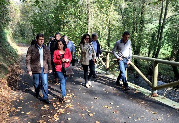 María Jesús Álvarez visita el Parque Natural de Las Ubiñas-La Mesa 