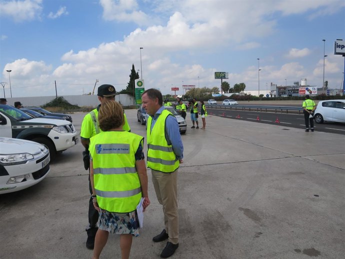 Campaña de control de la DGT de drogas y alcohol