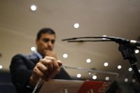 Pedro Sánchez: "Nuestro 'no' a Rajoy es un sí al cambio"