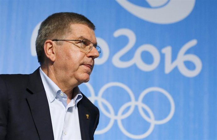 El presidente del Comité Olímpico Internacional, Thomas Bach